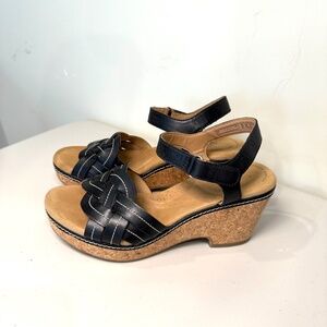 Clarks Giselle Coast Wedge Sandal 8